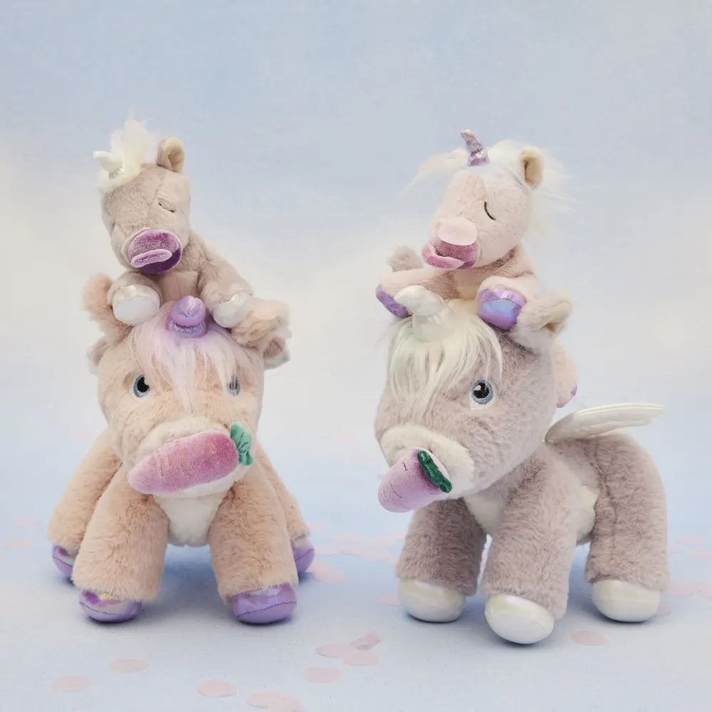 Olli Ella Binky Baby Unicorn - Glitter Best