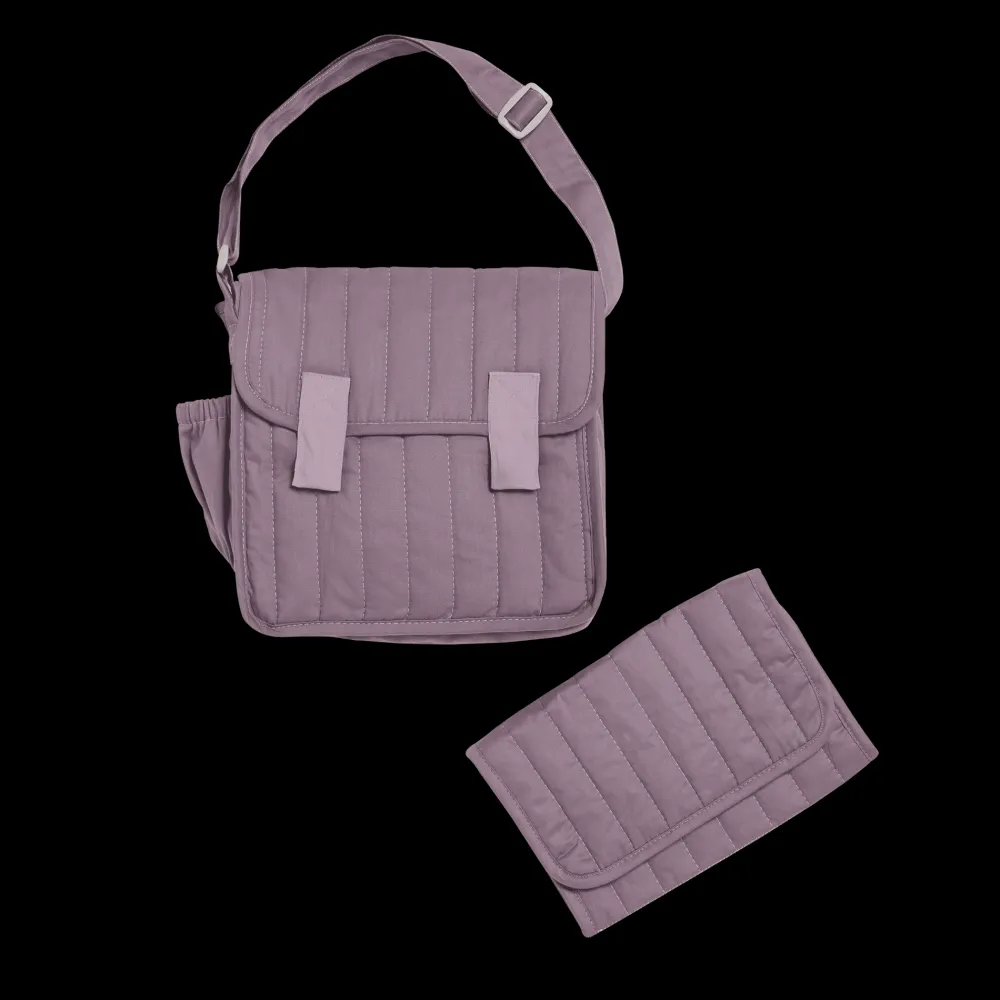 Olli Ella Carrie Convertible Changing Set - Lavender Best