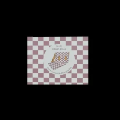 Olli Ella Carrie Convertible Changing Set - Plum Check New