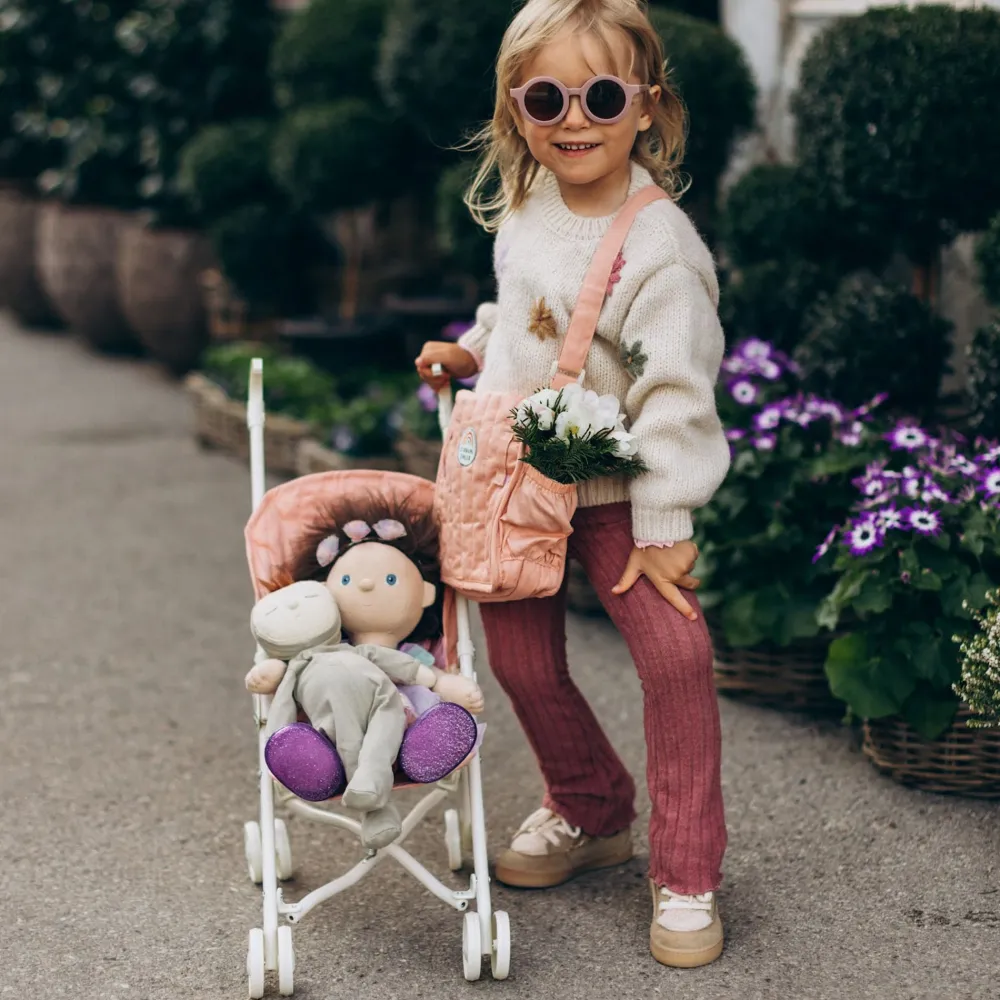 Olli Ella Carrie Convertible Changing Set - Rose Best
