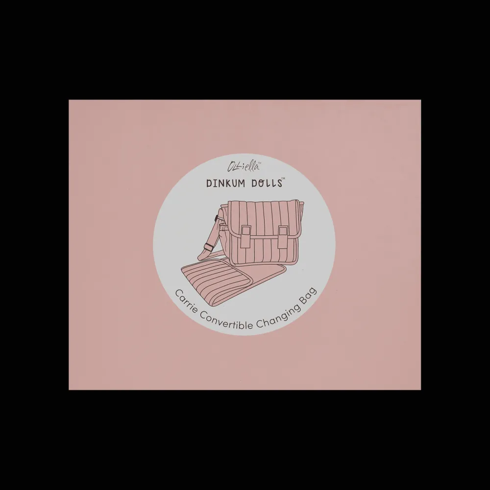 Olli Ella Carrie Convertible Changing Set - Rose Best