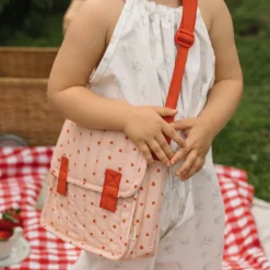 Olli Ella Carrie Convertible Changing Set - Strawberry Best
