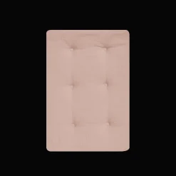 Olli Ella Cotton Strolley Mattress - Seashell Pink Hot