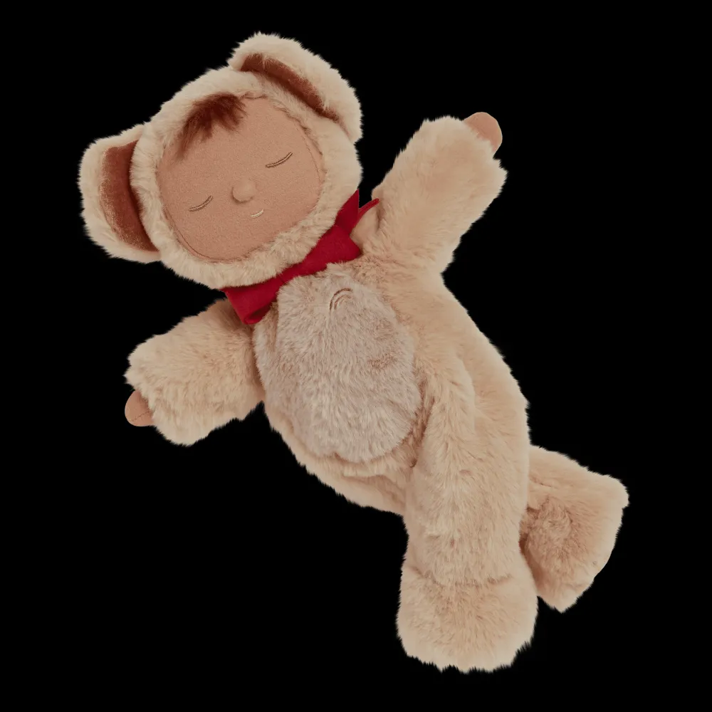 Olli Ella Cozy Dinkums - Teddy - Crumble Clearance