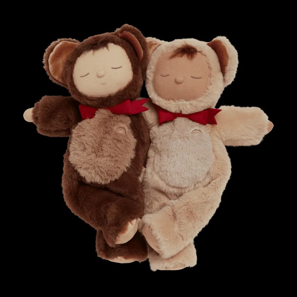 Olli Ella Cozy Dinkums - Teddy - Crumble Clearance