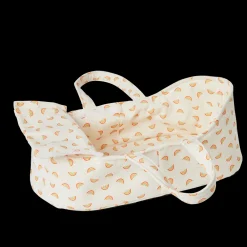 Olli Ella Dinkum Dolls Carry Cot - Rainbow Print Hot