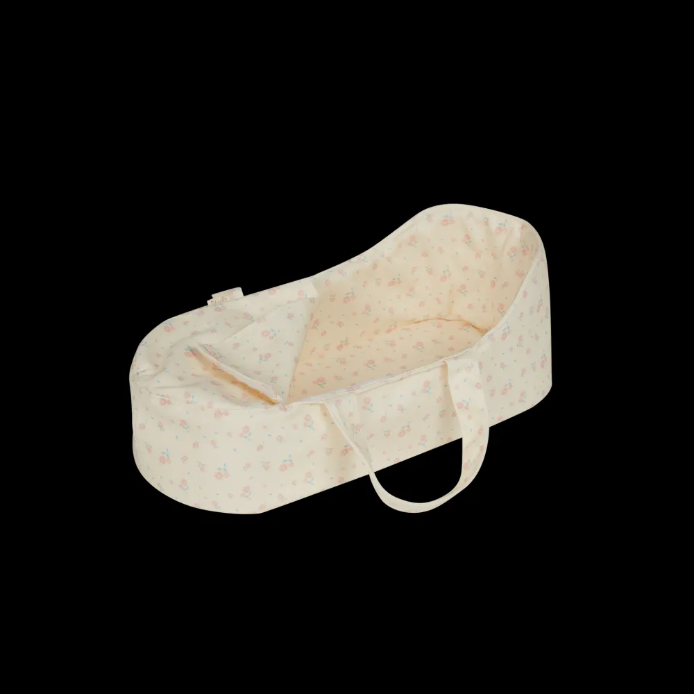 Olli Ella Dinkum Dolls Carry Cot - Pansy