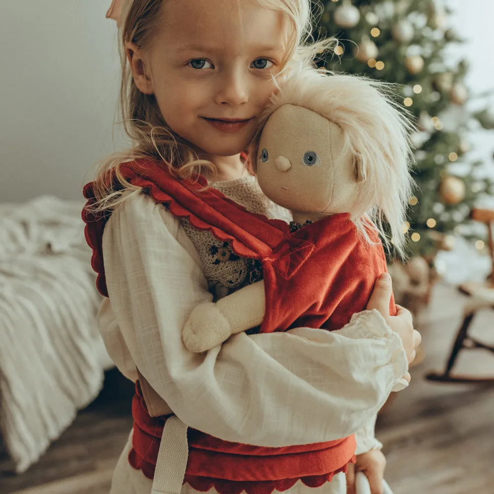Olli Ella Dinkum Dolls Petal Carrier - Red Discount
