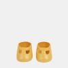 Olli Ella Dinkum Dolls Shoes - Corn Yellow Best