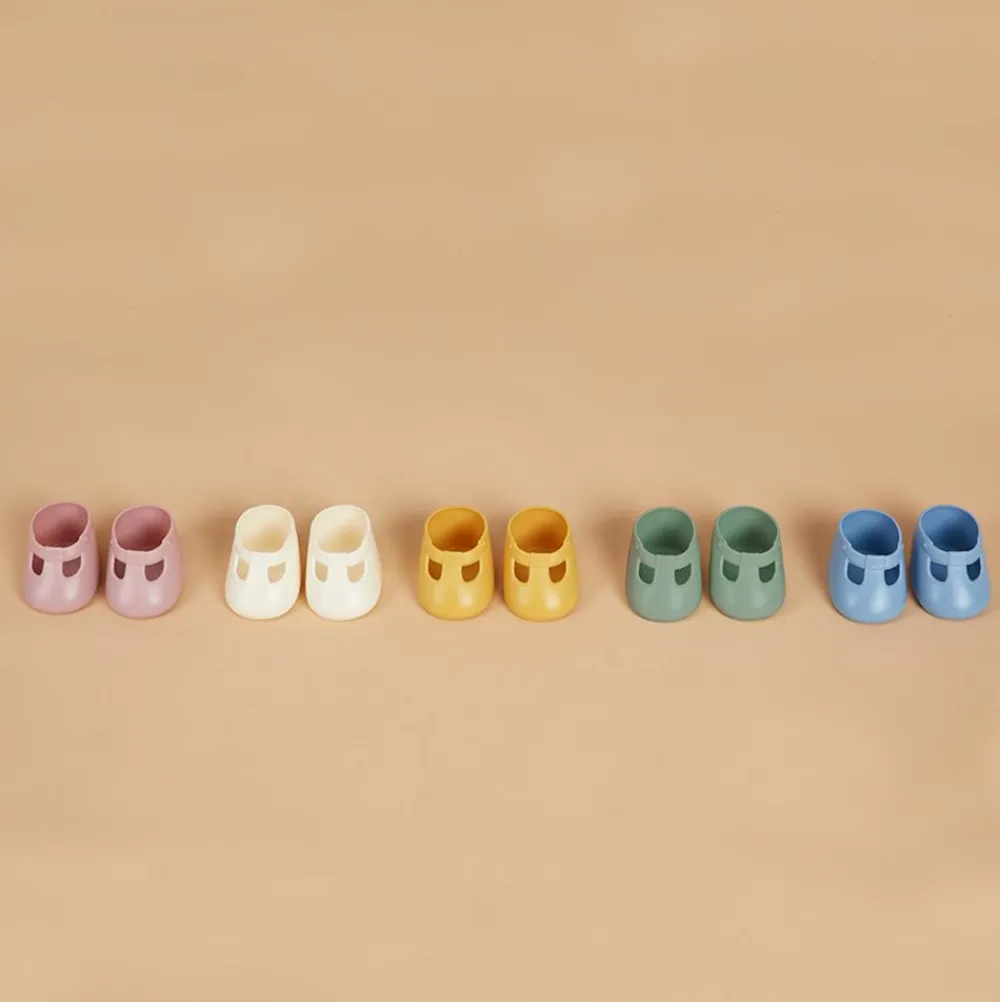 Olli Ella Dinkum Dolls Shoes - Cream