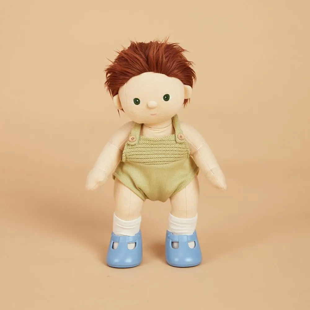 Olli Ella Dinkum Dolls Shoes - Heron Blue Best