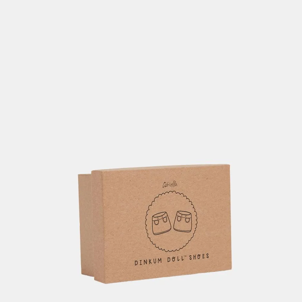 Olli Ella Dinkum Dolls Shoes - Heron Blue Best