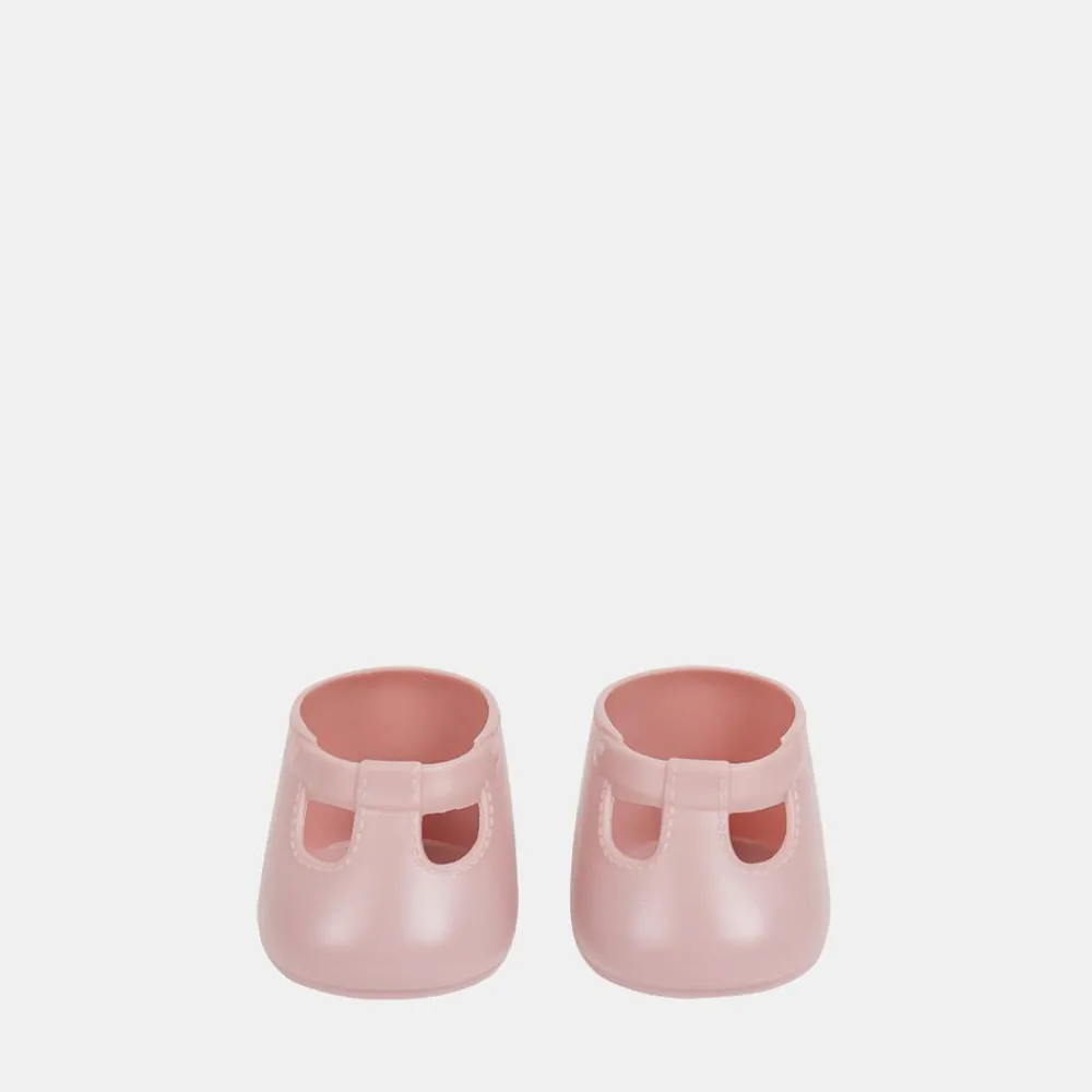 Olli Ella Dinkum Dolls Shoes - Mallow Pink
