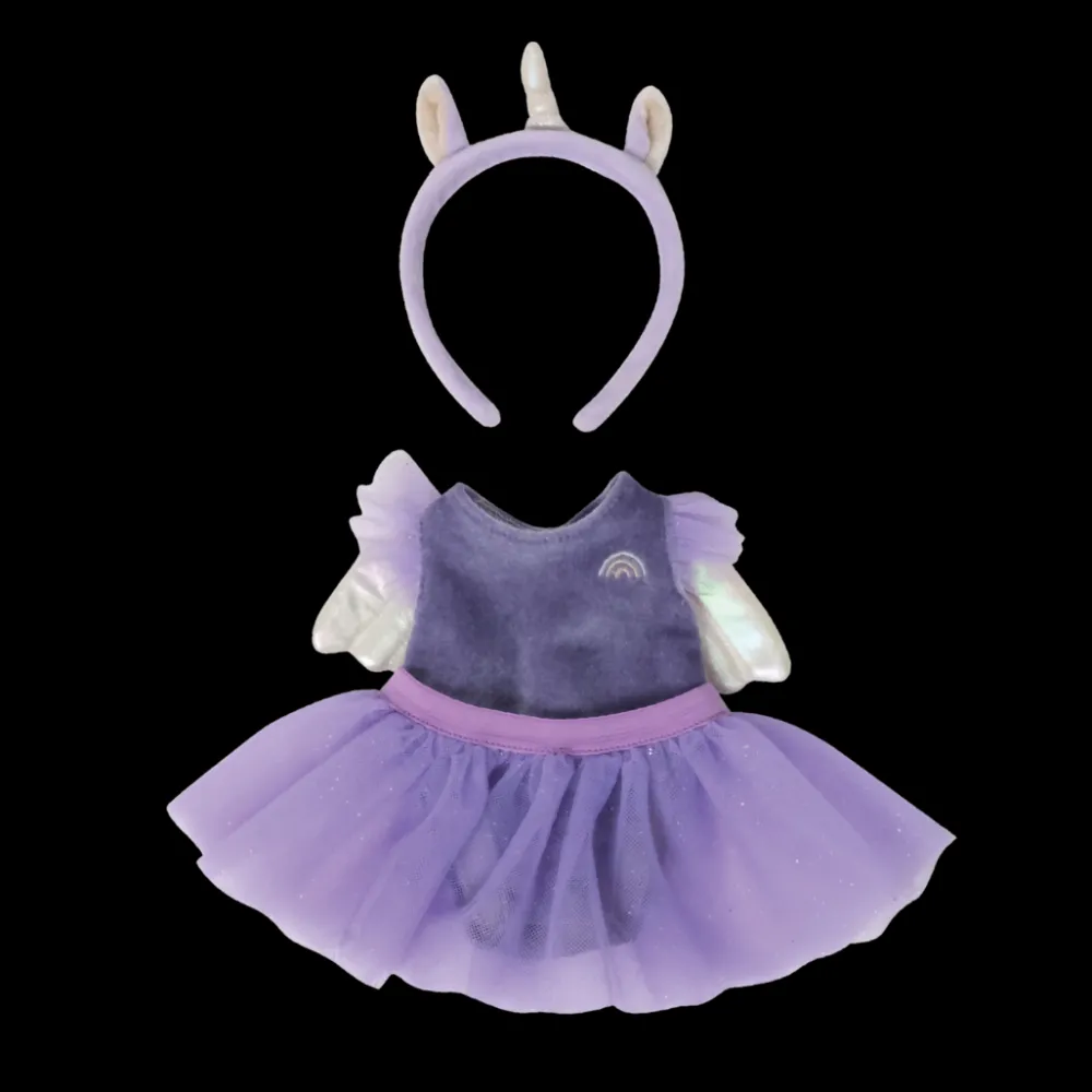 Olli Ella Dinkum Unicorn Outfit - Lilac New