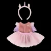 Olli Ella Dinkum Unicorn Outfit - Pink Online