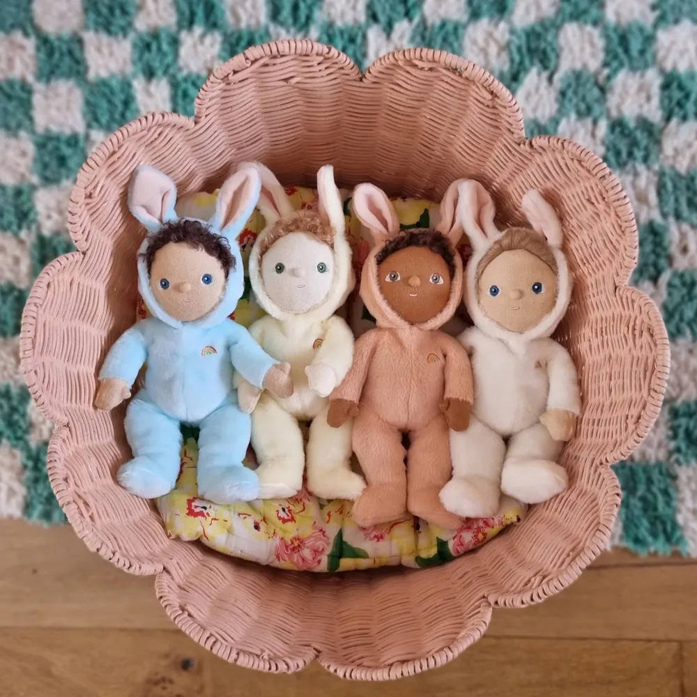 Olli Ella Dinky Dinkums Fluffle Family - Babbit Bunny Best
