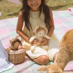 Olli Ella Dinky Dinkums Fluffle Family - Babbit Bunny Best
