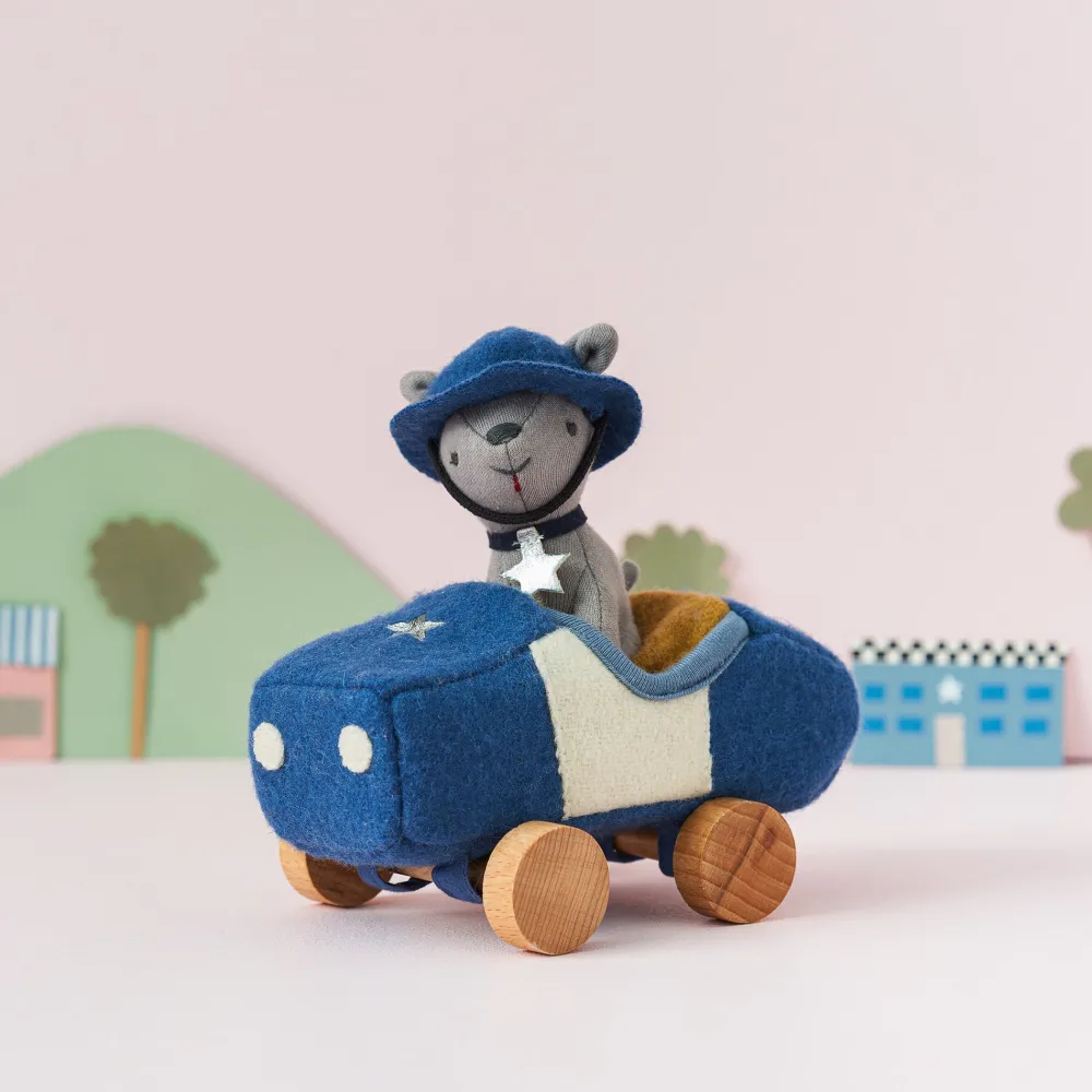 Olli Ella Holdie Dog-Go - Officer - Blue New