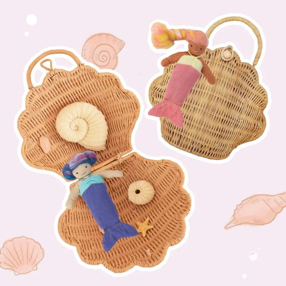 Olli Ella Holdie™ Folk Mermaid - Marina Best