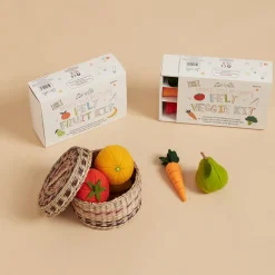 Olli Ella Make Your Own Felt Kit - Vegetables Outlet