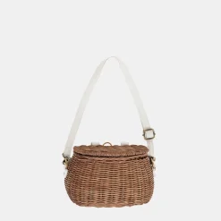 Olli Ella Mini Chari Rattan Bag - Natural Sale