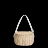 Olli Ella Mini Chari Rattan Bag - Straw New