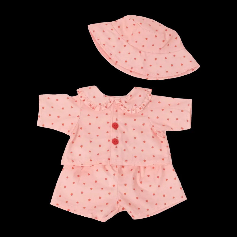 Olli Ella On The Go Outfit - Strawberry Clearance