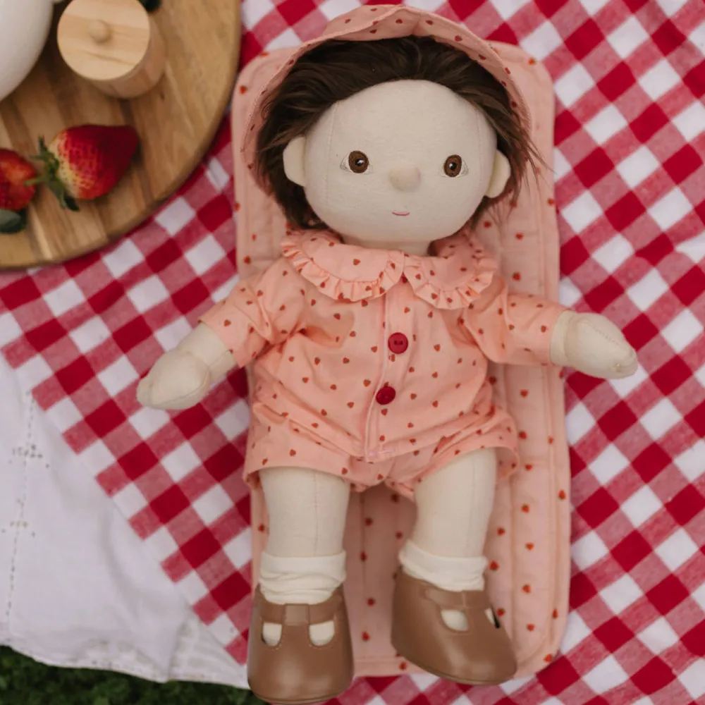 Olli Ella On The Go Outfit - Strawberry Clearance