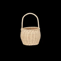 Olli Ella Rattan Big Berry Basket - Straw Clearance