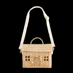 Olli Ella Rattan Casa Bag - Straw Clearance