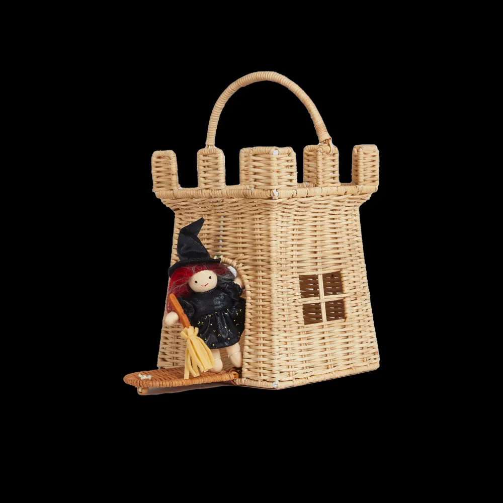 Olli Ella Rattan Castle Bag Outlet