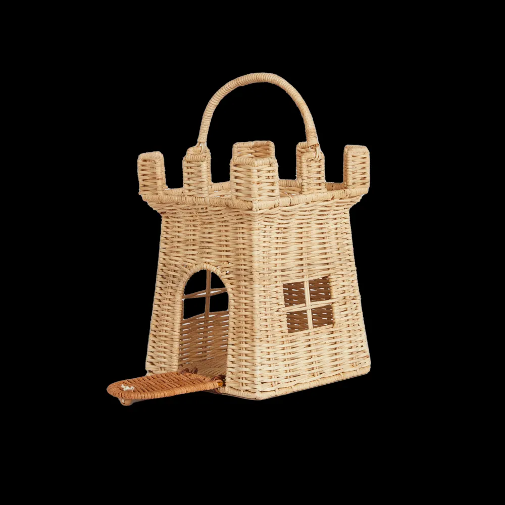 Olli Ella Rattan Castle Bag Outlet