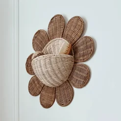 Olli Ella Rattan Daisy Wall Basket Sale