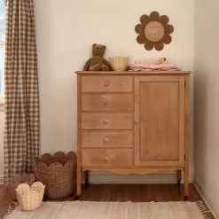 Olli Ella Rattan Daisy Wall Basket Sale
