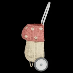 Olli Ella Rattan Mushroom Luggy - Musk