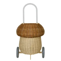 Olli Ella Rattan Mushroom Luggy - Natural Sale