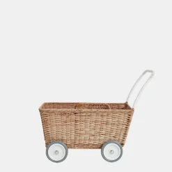 Olli Ella Rattan Strolley - Natural Hot