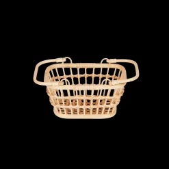 Olli Ella Rattan Tarry Basket - Wheat Sale
