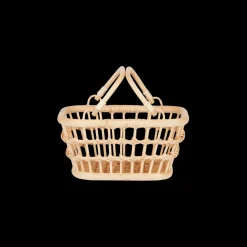 Olli Ella Rattan Tarry Basket - Wheat Sale