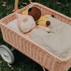Olli Ella Rattan Wonder Wagon - Rose Outlet