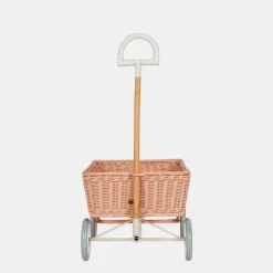 Olli Ella Rattan Wonder Wagon - Rose Outlet