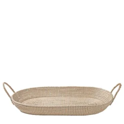 Olli Ella Reva Seagrass Changing Basket - Natural Online
