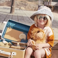 Olli Ella See-Ya Suitcase - Butterscotch Best