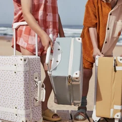 Olli Ella See-Ya Suitcase - Leafed Mushroom Best