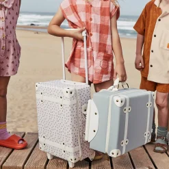 Olli Ella See-Ya Suitcase - Leafed Mushroom Best
