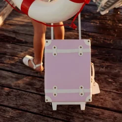 Olli Ella See-Ya Suitcase - Sorbet New