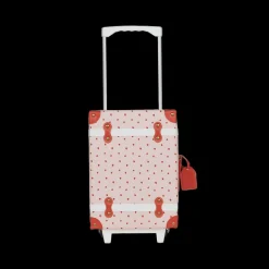 Olli Ella See-ya Suitcase - Strawberry Best