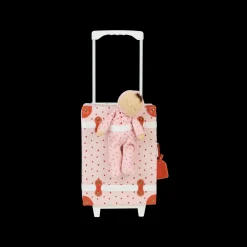 Olli Ella See-ya Suitcase - Strawberry Best