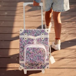 Olli Ella See-Ya Suitcase - Wildflower Discount