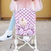 Olli Ella Sollie Stroller - Plum Check